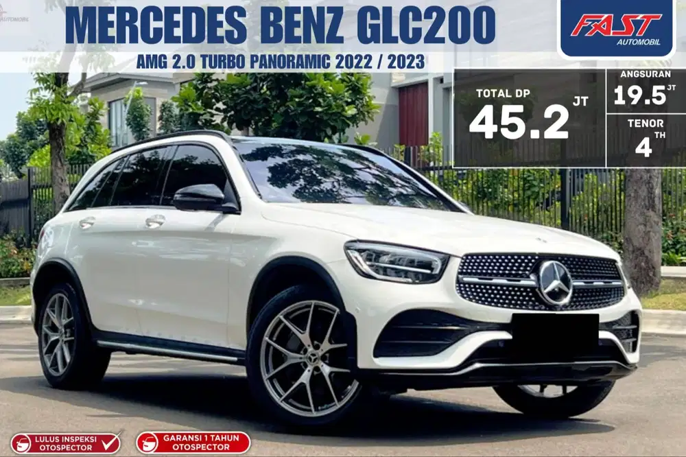 MERCY GLC 200 AMG 2023 / 2022 PANORAMIC WARRANTY & FREE SERVICE AVAILA