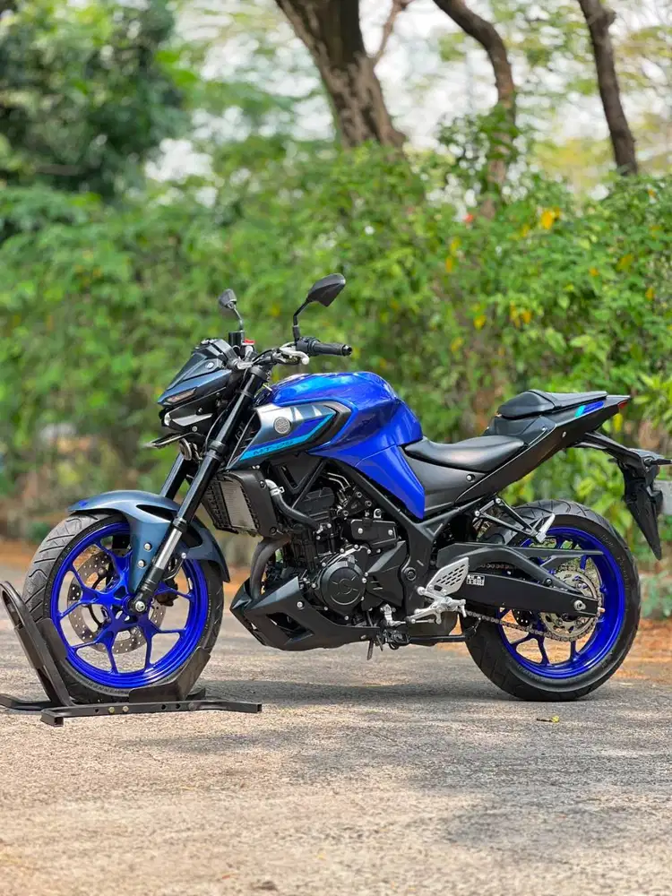 YAMAHA NEW MT25 2022 BIRU KM 1K PAJAK ON MULUS TANPA PR