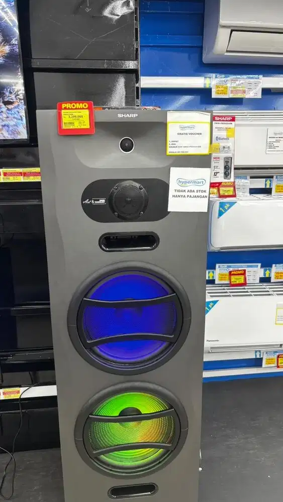 KREDIT SPEAKER SHARP BISA , SYARAT HANYA KTP