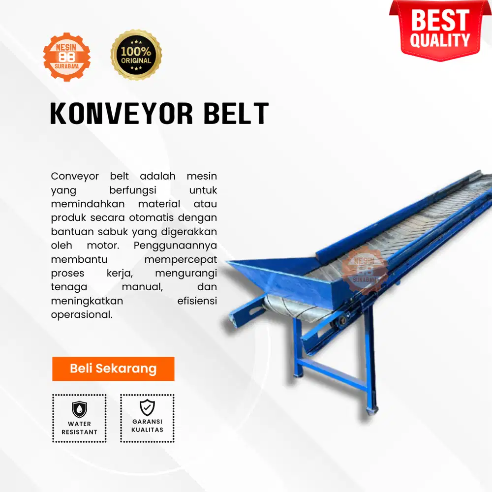 MESIN KONVEYOR BELT - BARU - TERMURAH