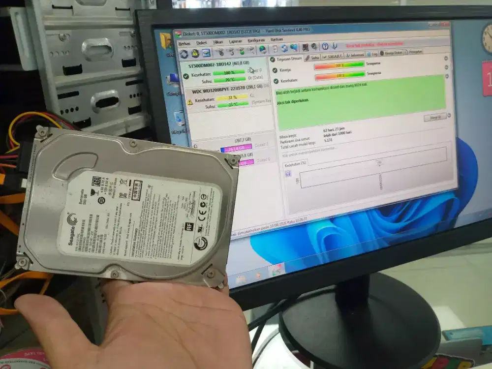 JUAL HDD PC ATO CCTV 500GB SEAGATE 3.5INCH