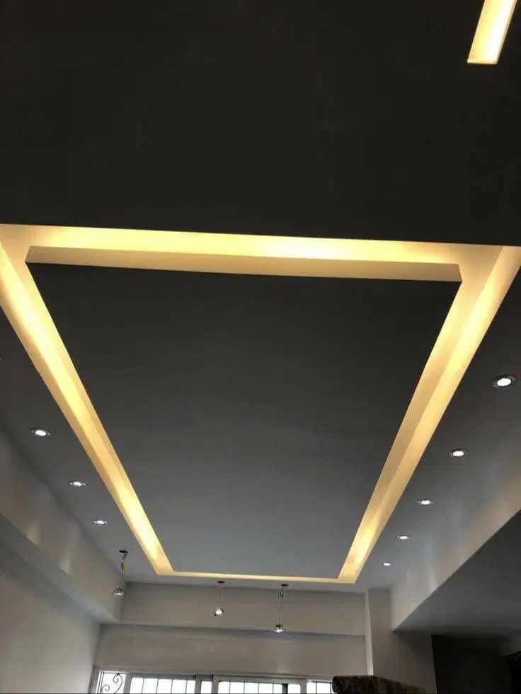 Tukang Pasang Plafon Partisi Jasa Wall Moulding Sekat PVC GRC Gypsum