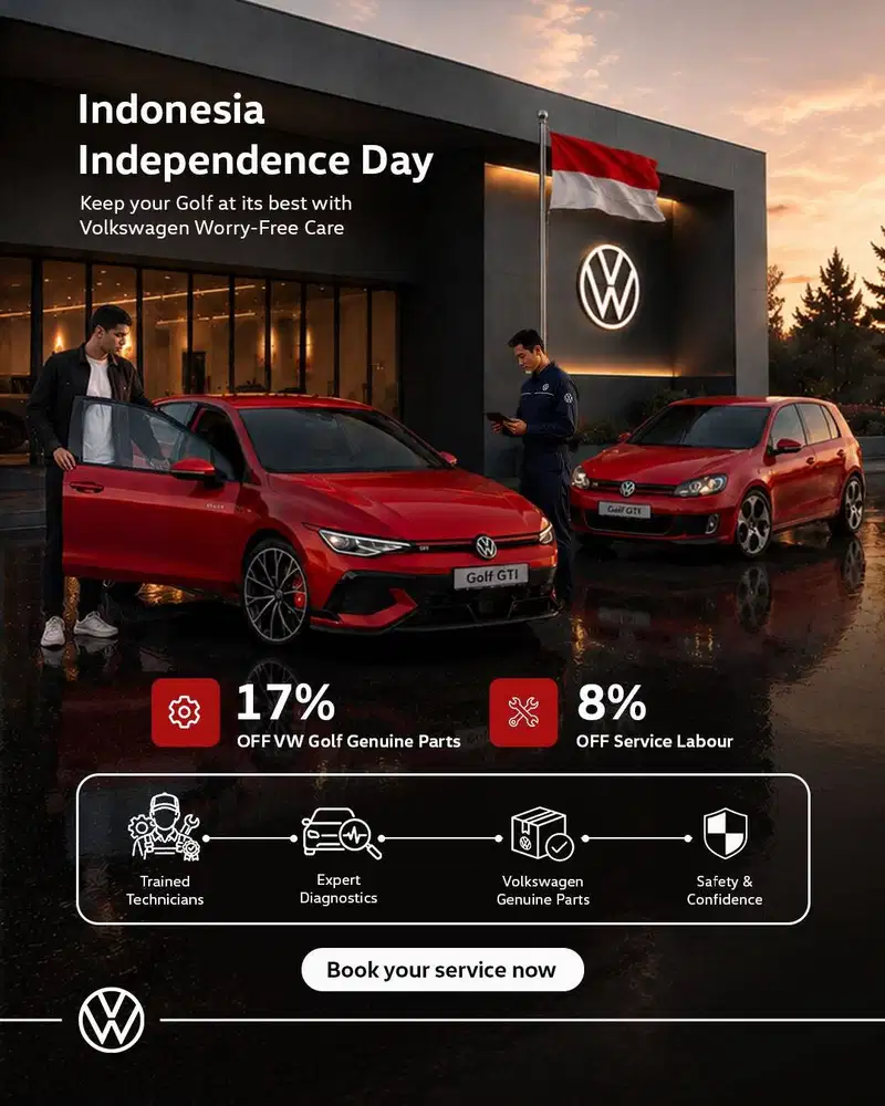 Volkswagen Golf Event Special Indenpendence Day