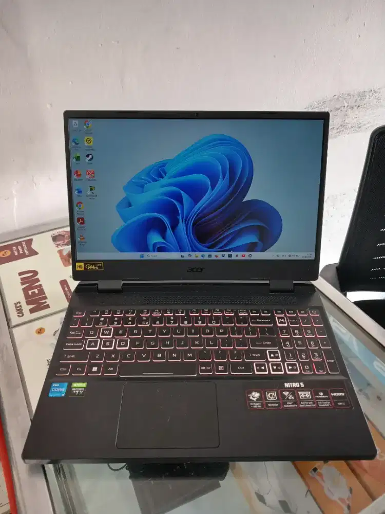 ACER NITRO 5 AN515 CORE I5-12500H RAM 8 SSD 512 RTX 3050
