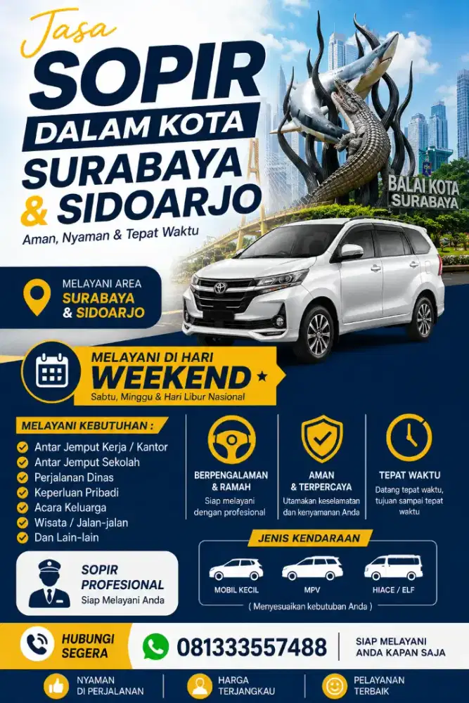 Jasa supir panggilan