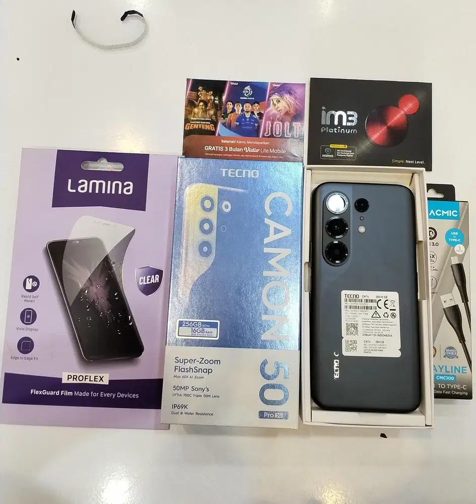 falsh sales diskon hp tecno camon 50 gratis case dan temperglass