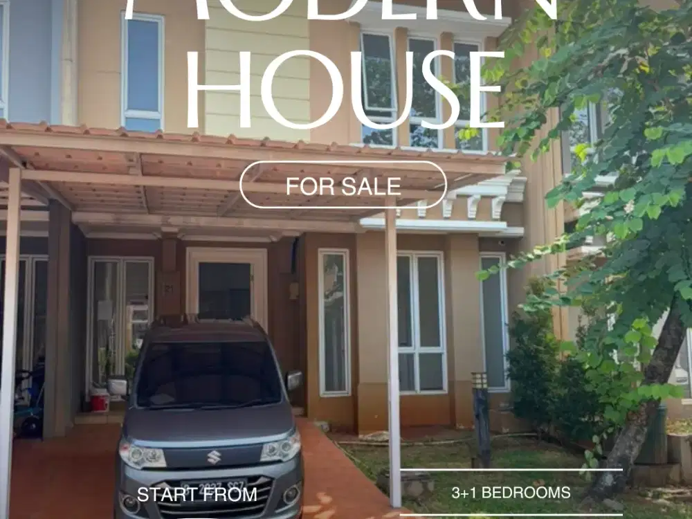 Dijual rumah 2 lantai siap huni di Gading Serpong Tangerang