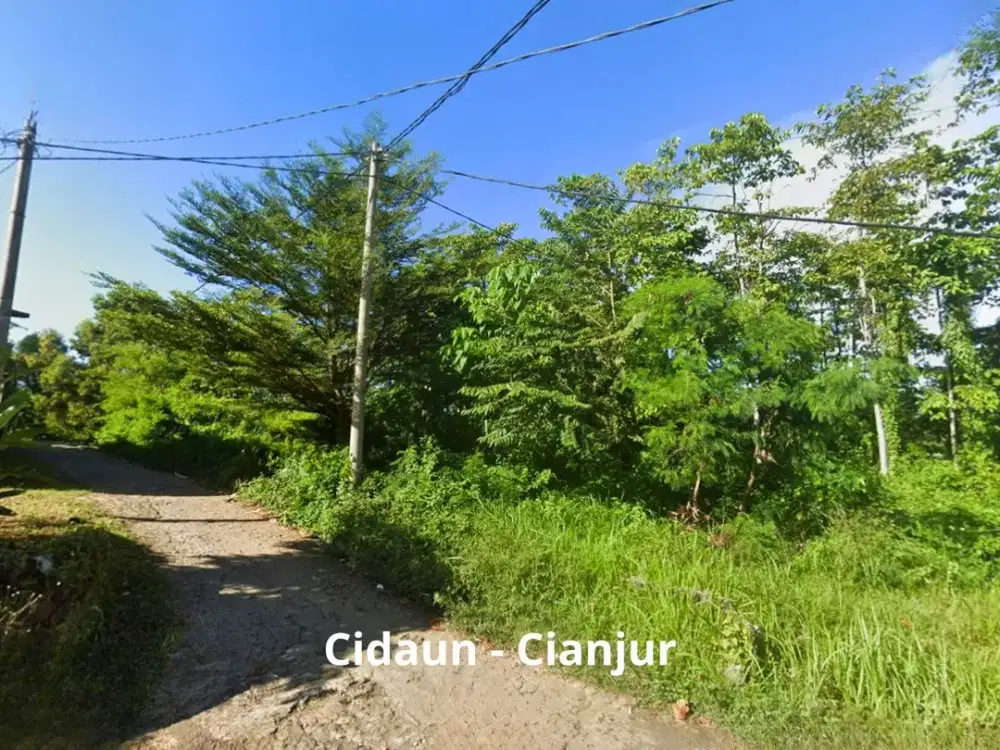 Dijual Tanah Kavling 30 Hektar di Cianjur Selatan Cidamar Cidaun Jawa Barat Murah Cocok Mega Resort Wisata