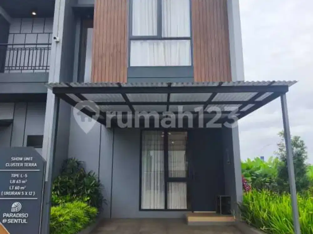Dijual Rumah Cluster Terra Parva Paradiso Sentul