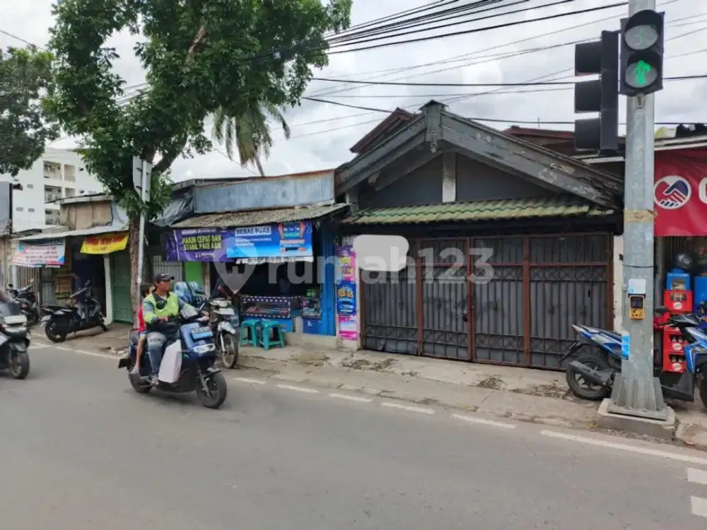 Tanah Bagus Pinggir Jalan Lokasi Strategis di Ciputat Raya, Jakarta Selatan