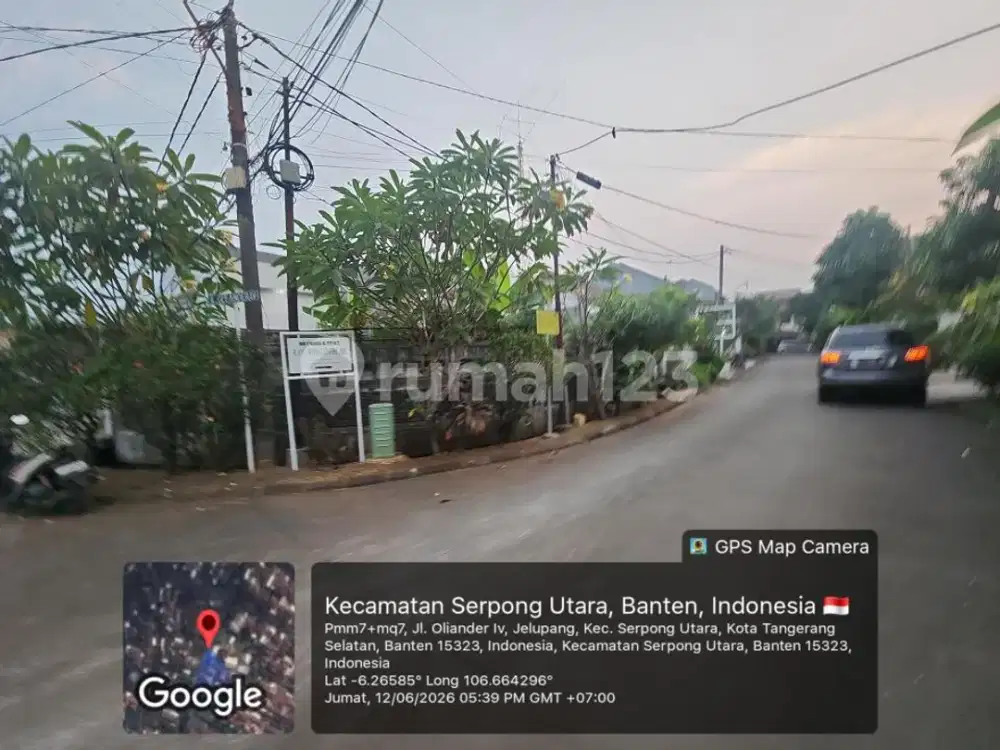 Dijual Tanah Kavling di Villa Melati Mas