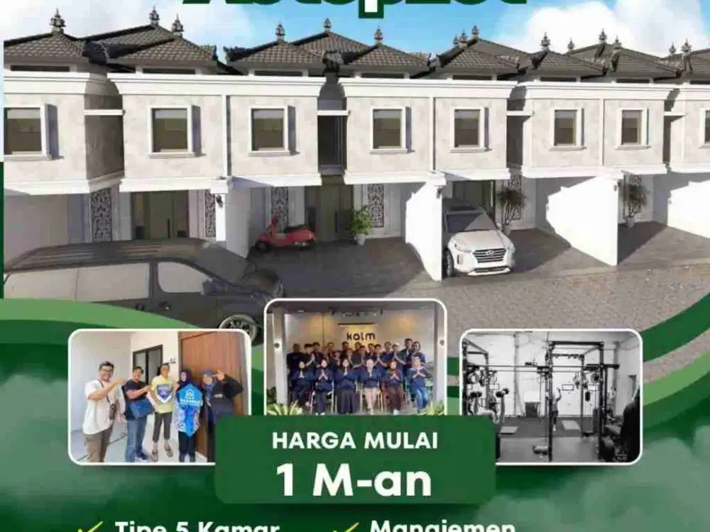 Jual RuKos Premium 5 Kamar Full Furnish Dekat Kampus IPB