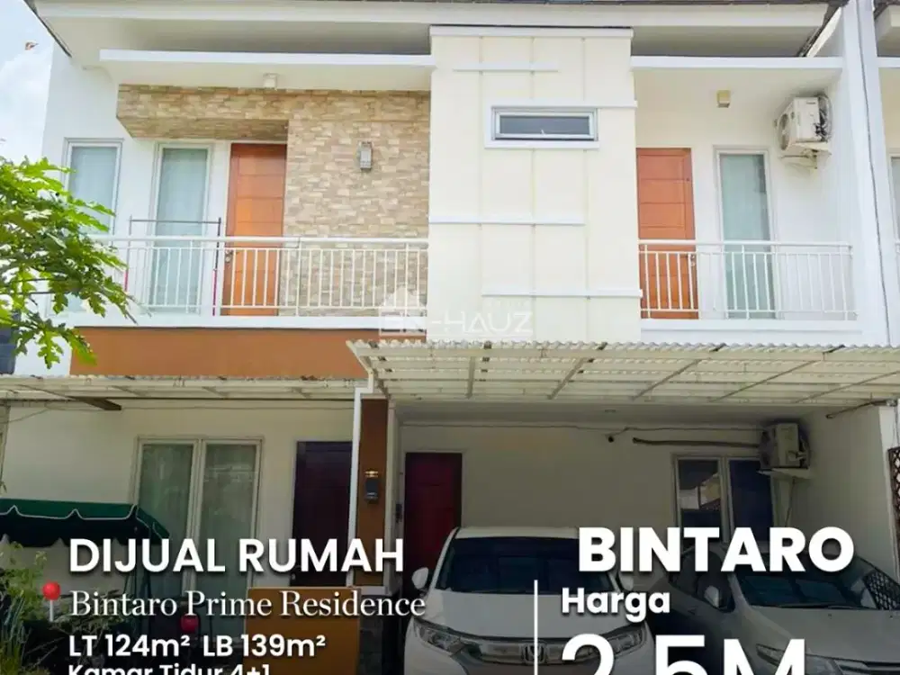 (RB) DIJUAL RUMAH BINTARO PRIME RESIDENCE