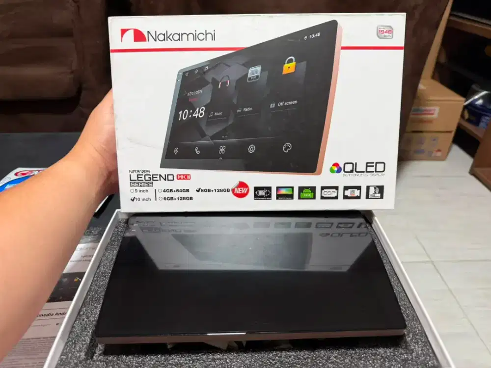 Headunit nakamichi legend MK3 (NA-3102i) RAM 8/128 GB
