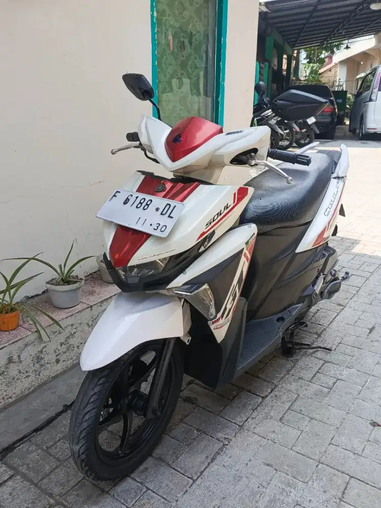 Soul GT 125 th 2017 merah putih joss