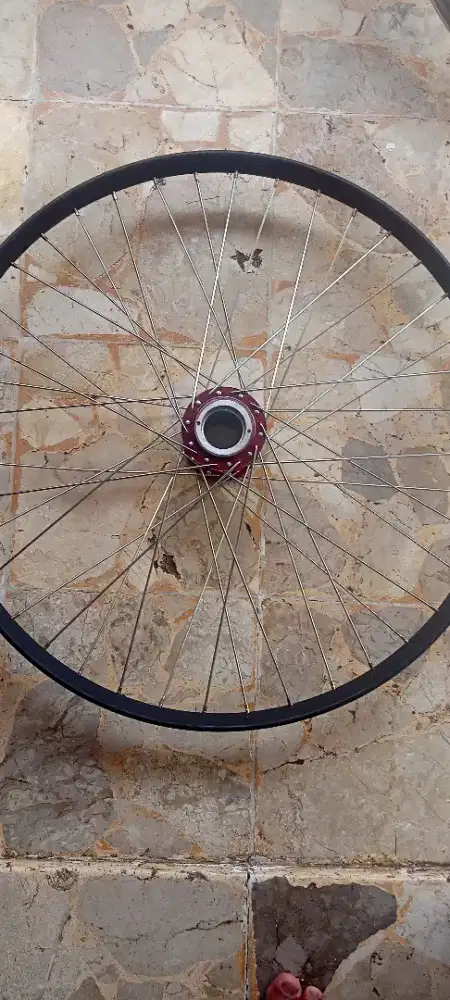 Pelek araya hitam/pelek becak