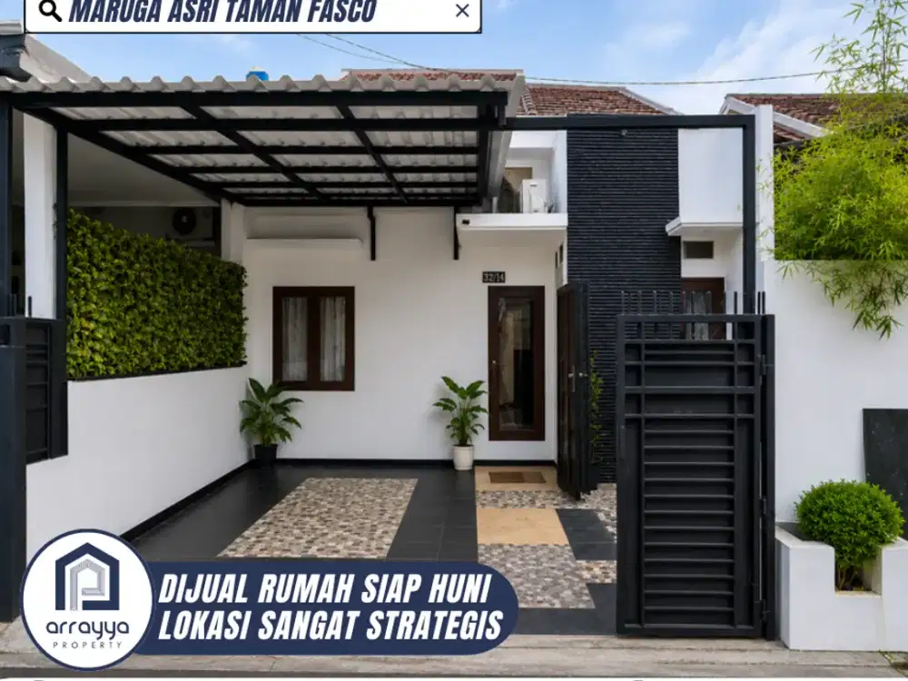 DIJUAL RUMAH KONDISI TERAWAT SIAP HUNI DI MARUGA ASRI TAMAN FASCO (EN713)