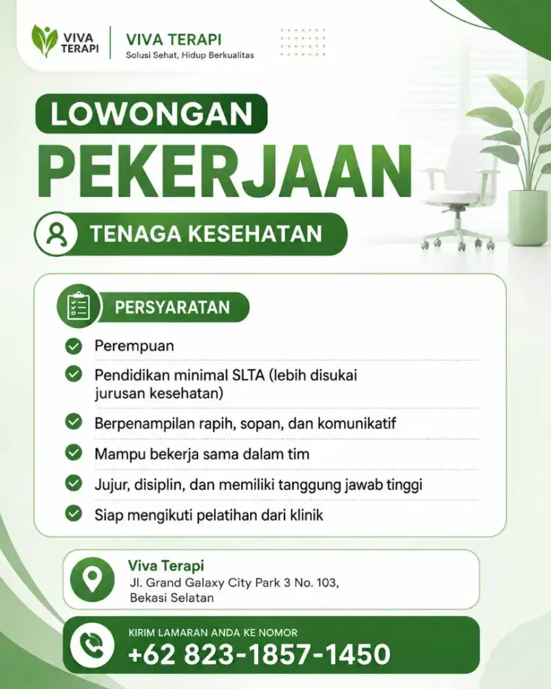 Lowongan kerja kesehatan
