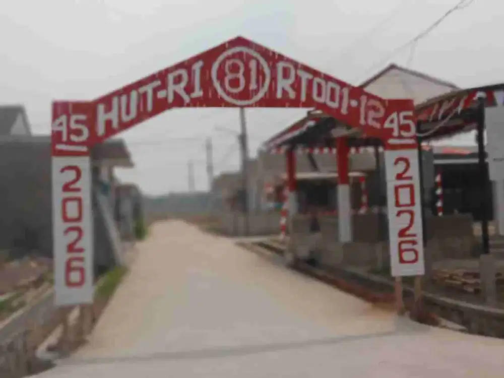 Rumah siap huni tanpa Renovasi dapur belakang