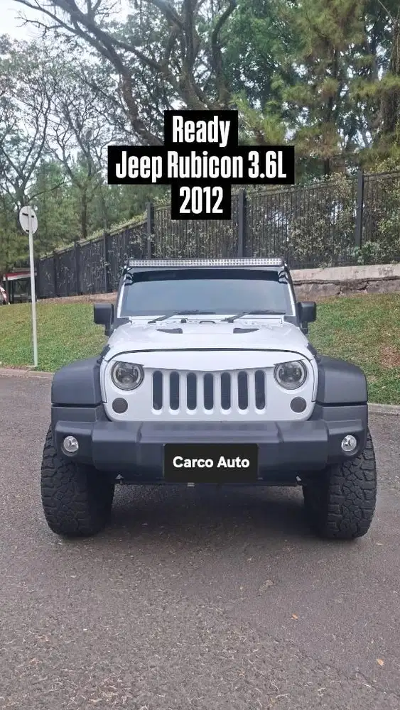 Jeep Rubicon 3.6L 2012 Low Km