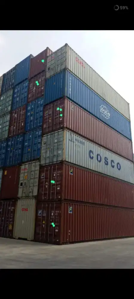 Container 40 feet standar untuk gudang / Modifikasi