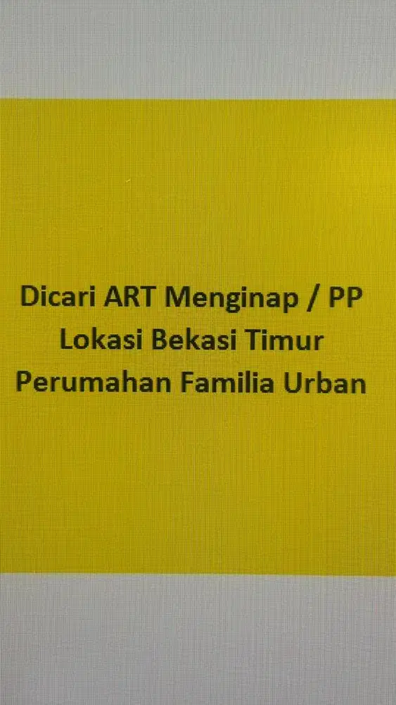 Cari Art PP / Menginap