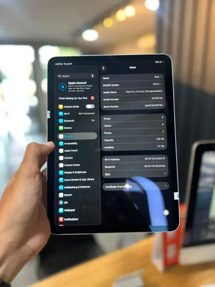 Ipad pro gen 2 128GB