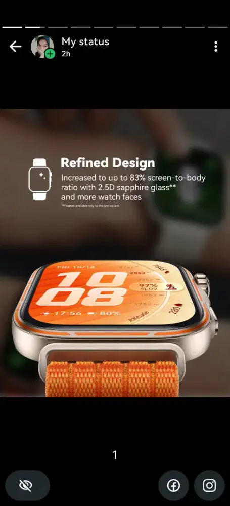 Huawei Wacth Fit 5 pro