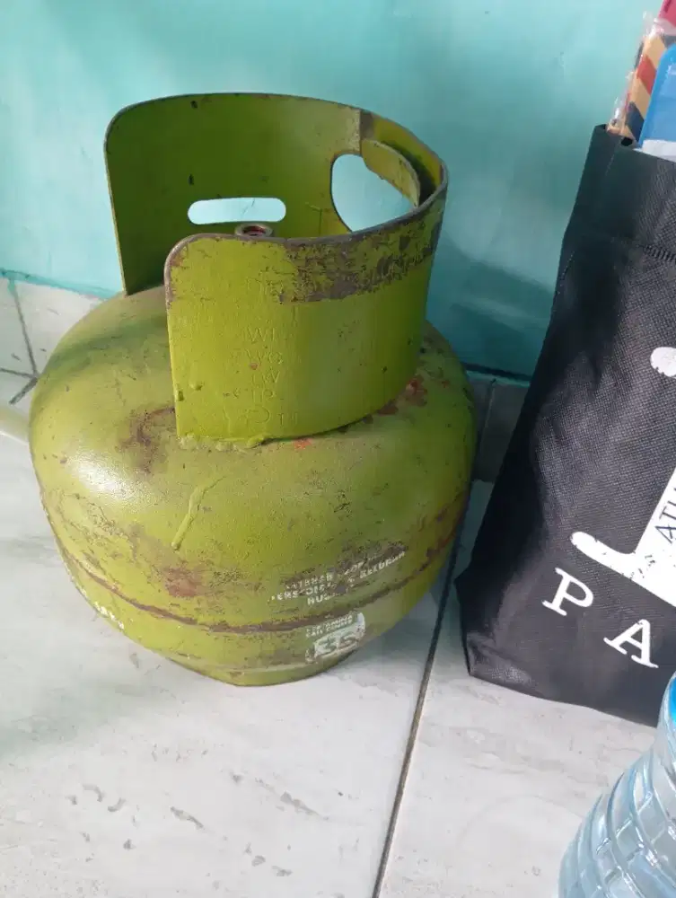 GAS 3 kg baru 4 kali masak masih banyak isi