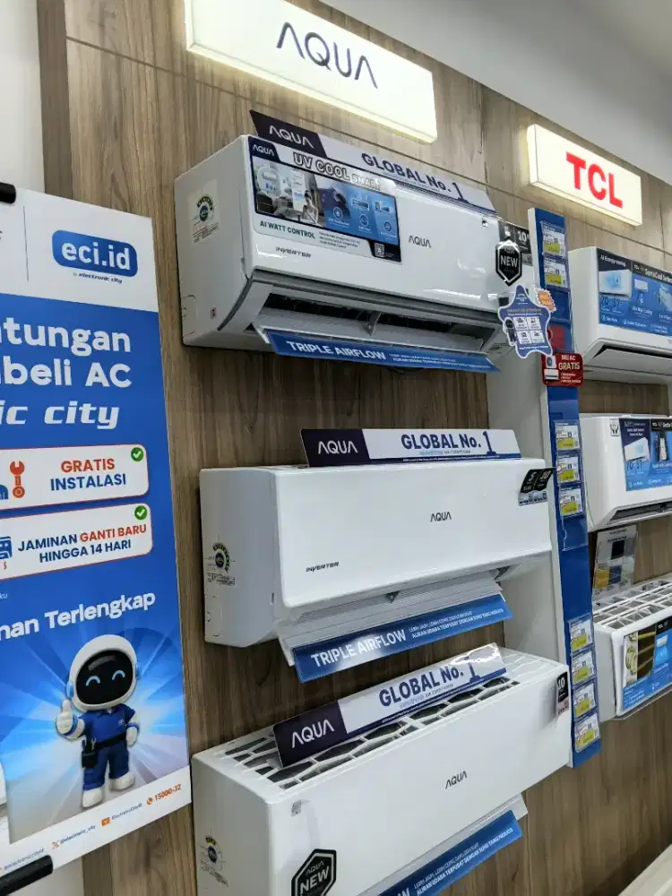 Cicilan barang electronic AC all Brand/merk