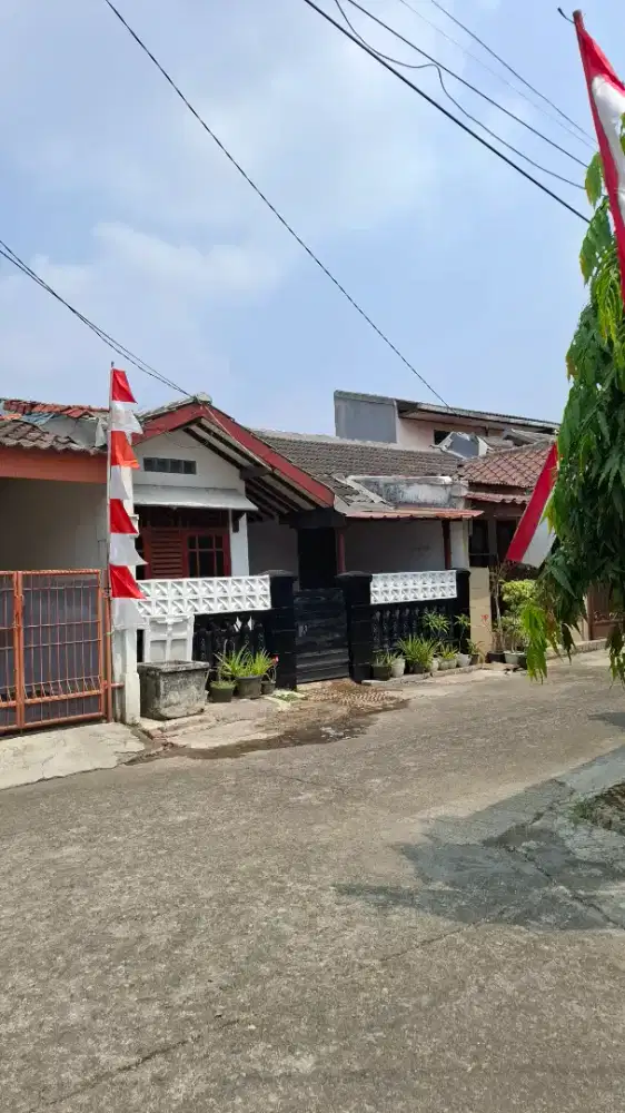 dikontrakan rumah lt.60m lb.60 m.min 1tahun.max 3 tahun. pertahun 25jt