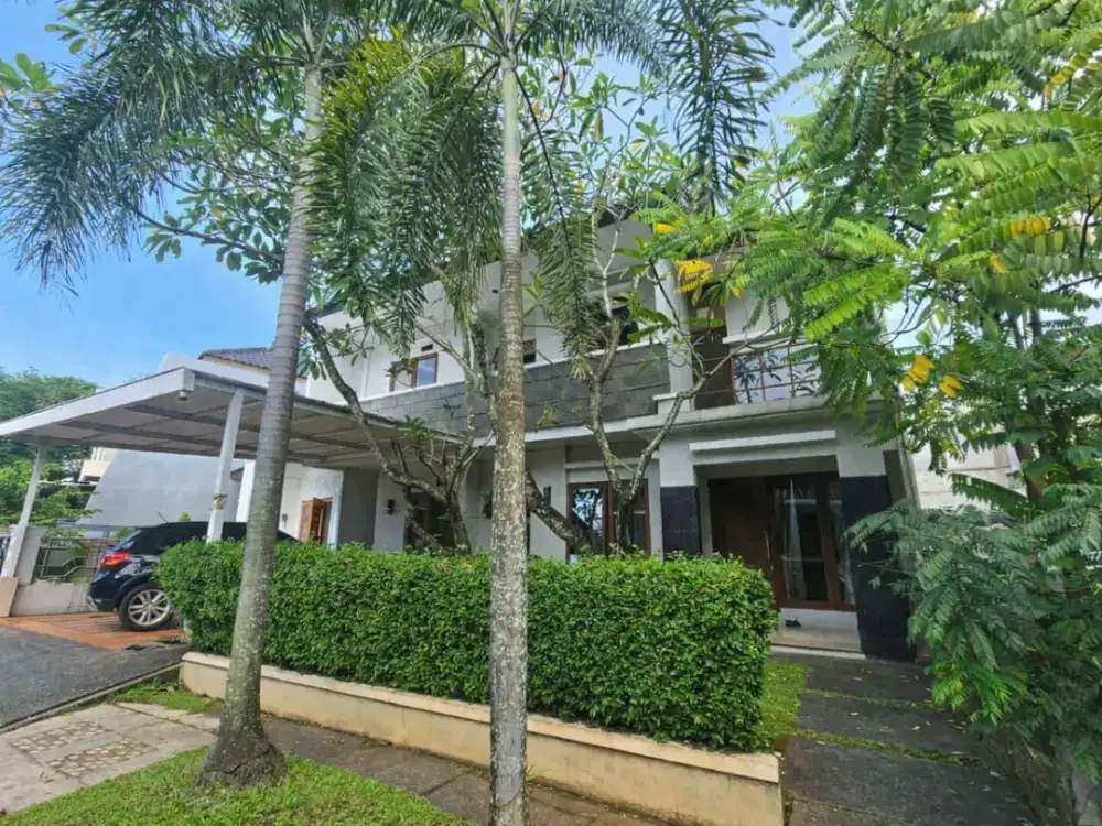 Rumah di BSD Lama Siap Huni Kondisi Bagus - Kencana Loka BSD