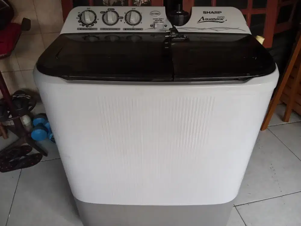 Jual Sharp mesin cuci 2 Tabung