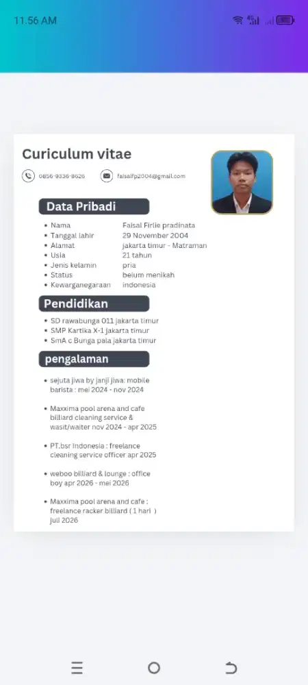 Butuh loker Urgentttt !!