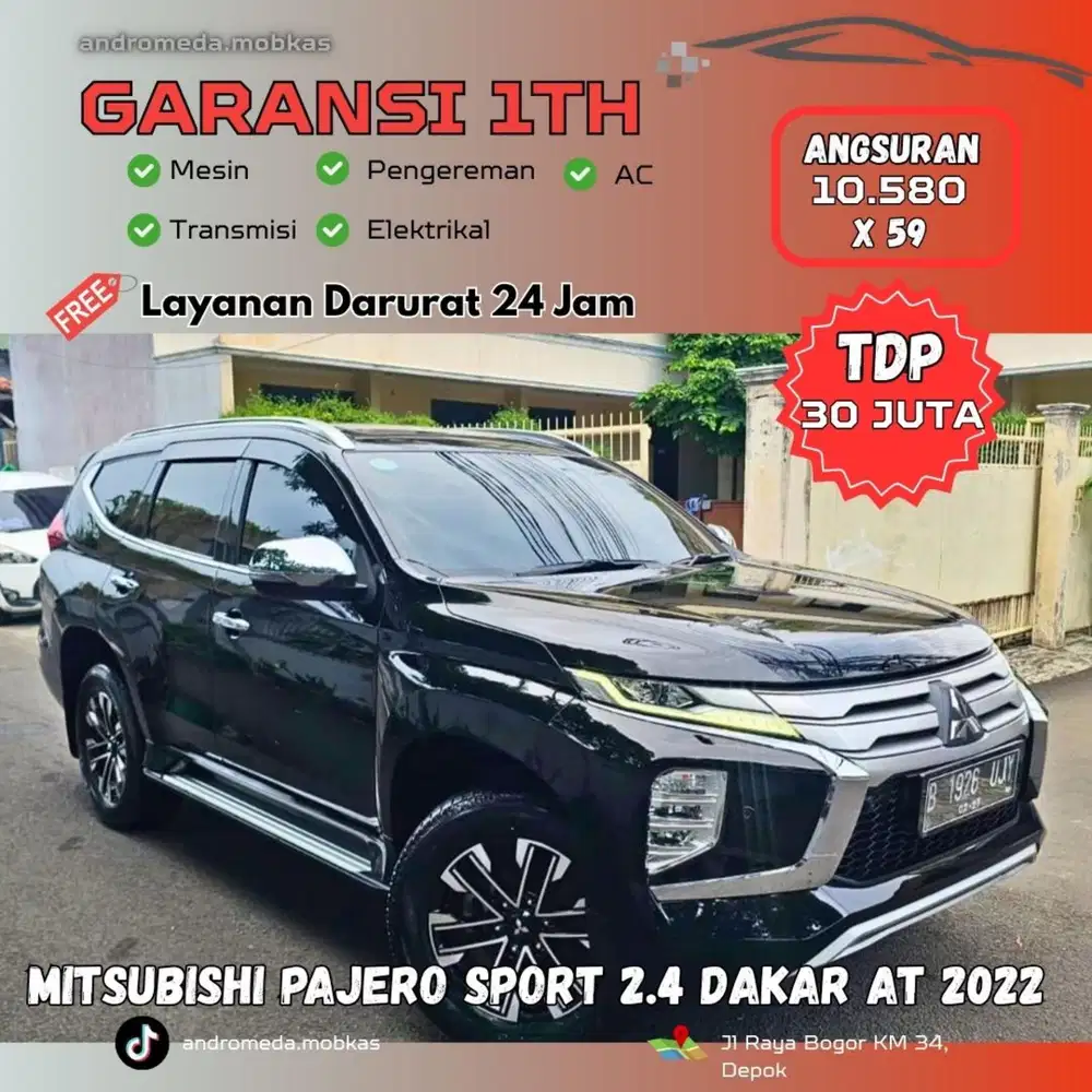 MITSUBISHI PAJERO SPORT 2.4 DAKAR 4X2 AT 2022 KONDISI ISTIMEWA