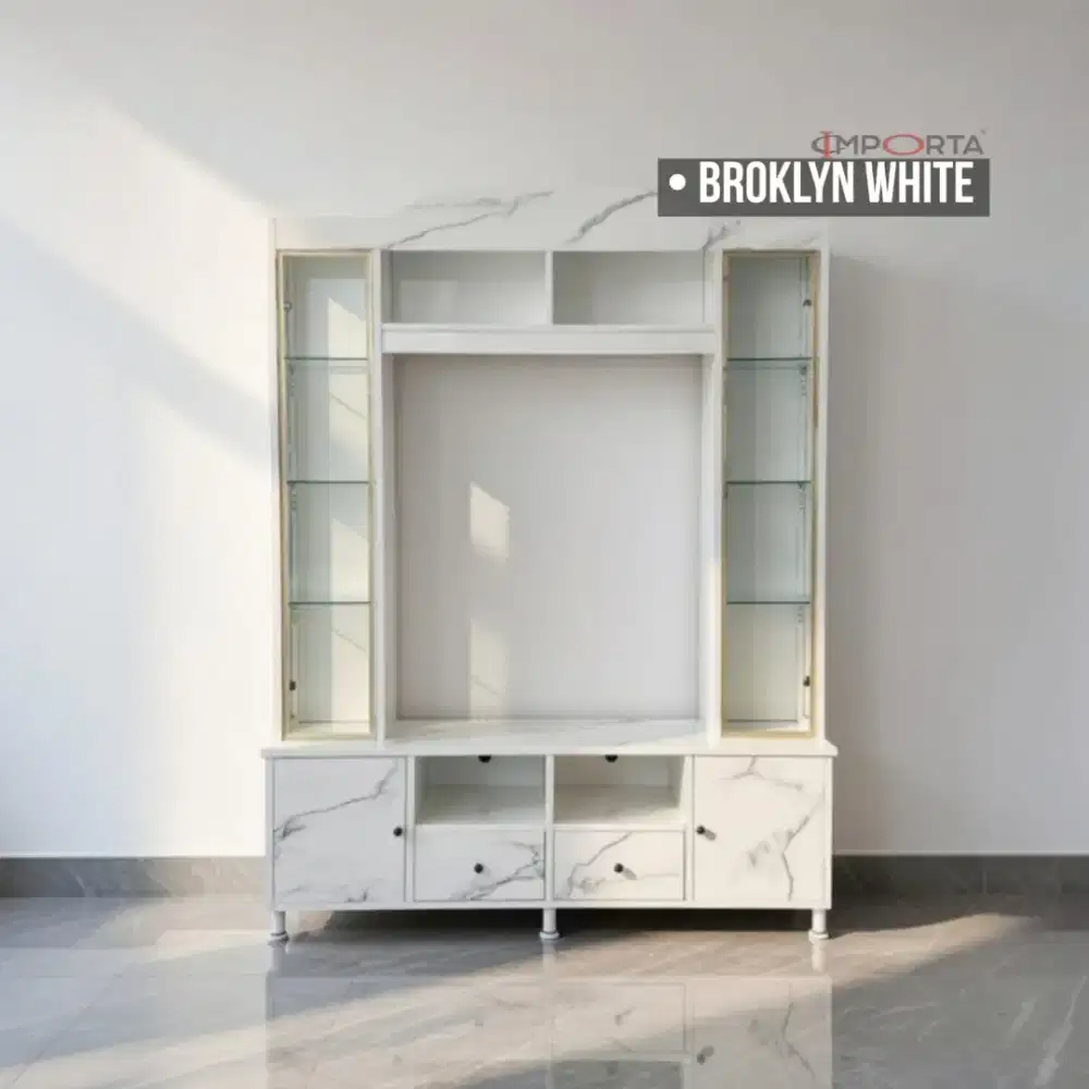 TV Cabinet Premium Importa Broklyn TV White