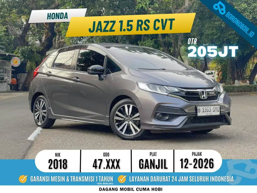 JAZZ 1.5 RS CVT CKD AT 2018