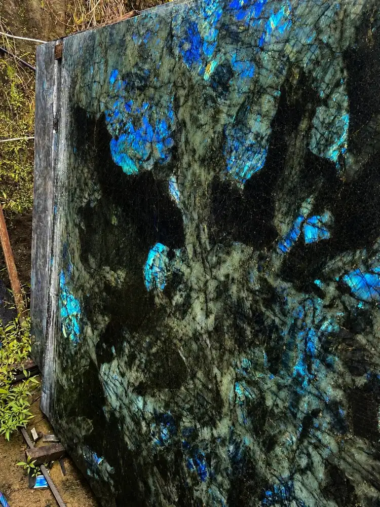 Marmor Labrodarit Lemurian Blue (Marble)