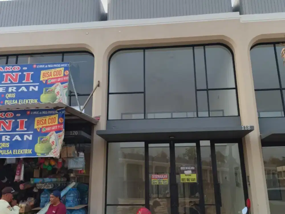 Disewakan RUKO The Hive Neo Patio 2 Lantai Lippo Cikarang, Cibatu Murah Cepat