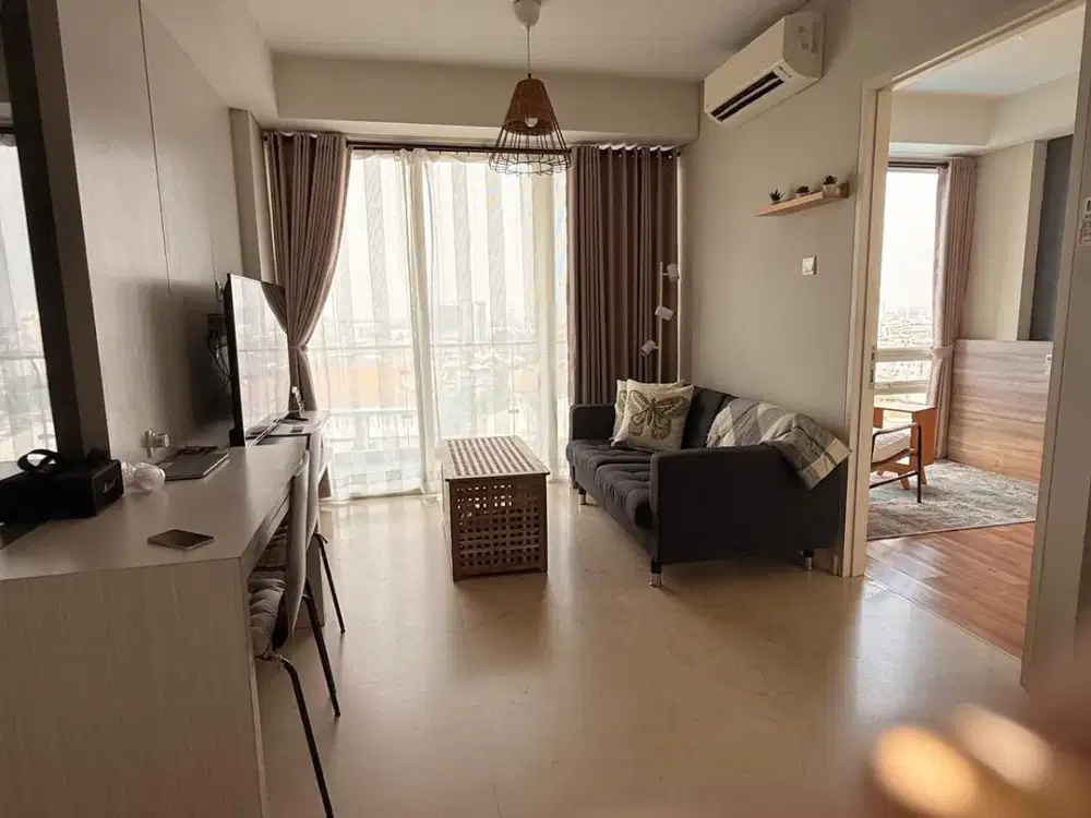 Apartemen 2BR Cantik Siap Huni di Landmark Residence