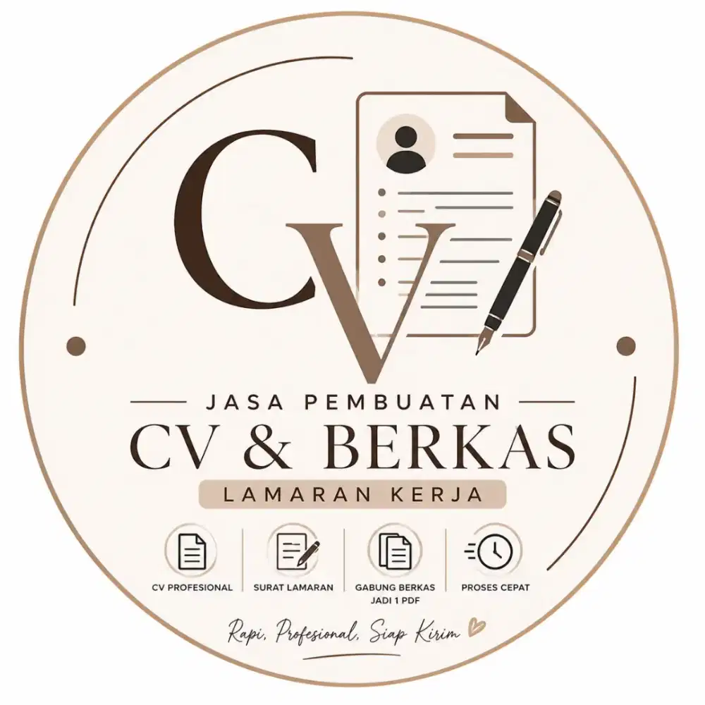 Jasa pembuatan CV dan Berkas lamaran kerja