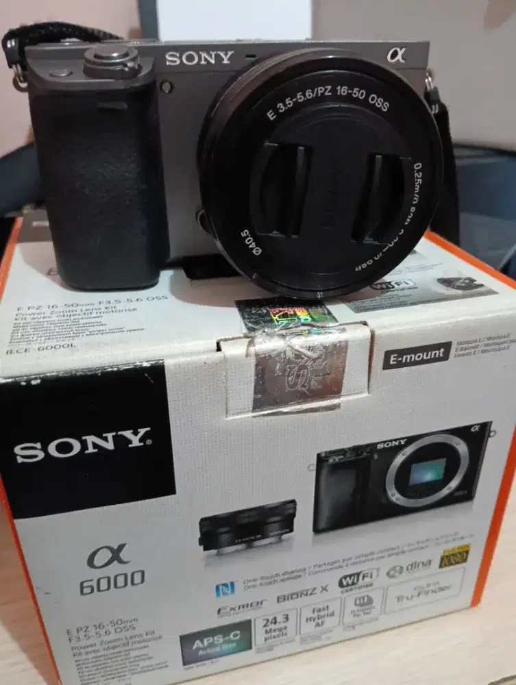 Kamera Sony A6000 second rasa baru