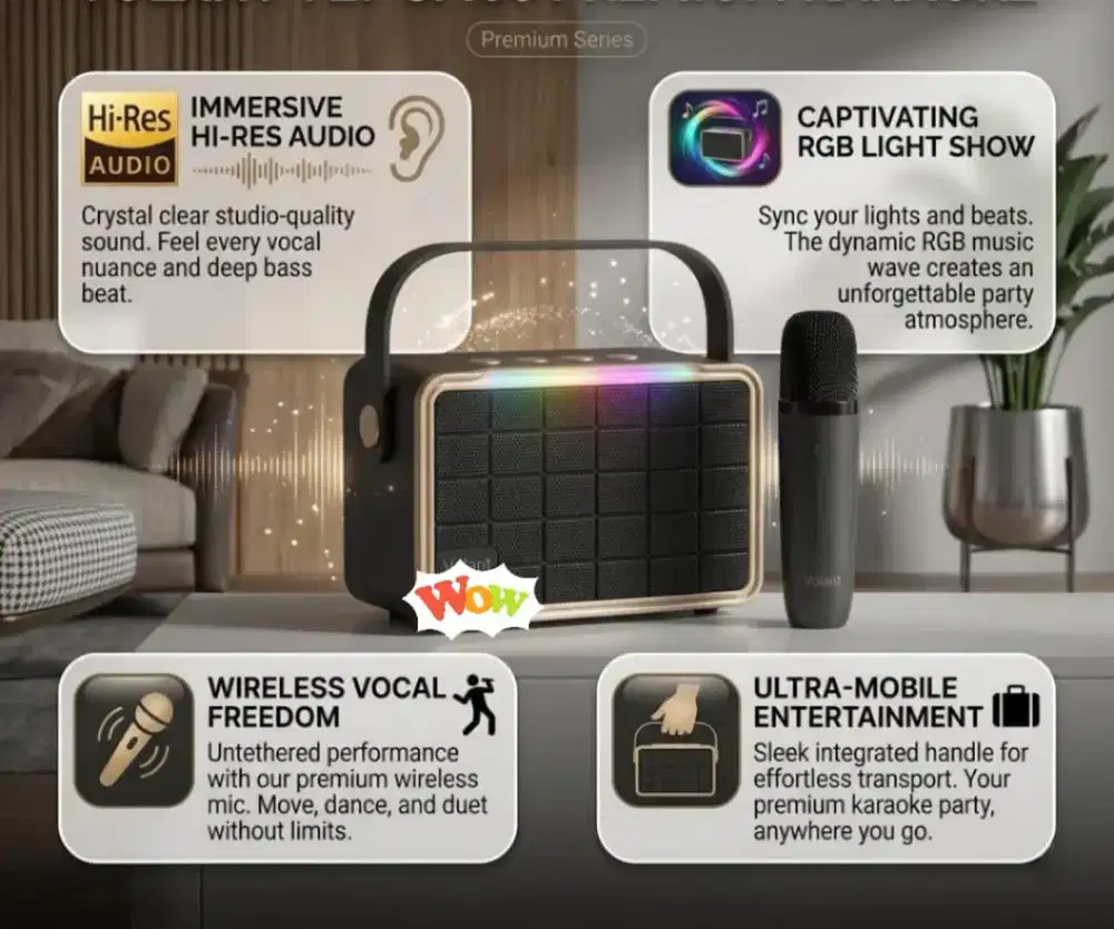 SPEAKER MINI KARAOKE ZBOX Z67 (NEW)