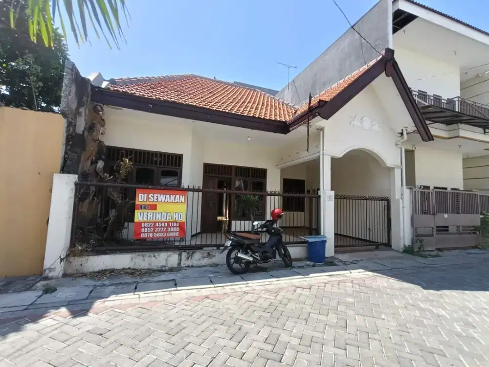 Disewakan Rumah 1 Lantai Mulyosari Satu, Mulyorejo, Surabaya