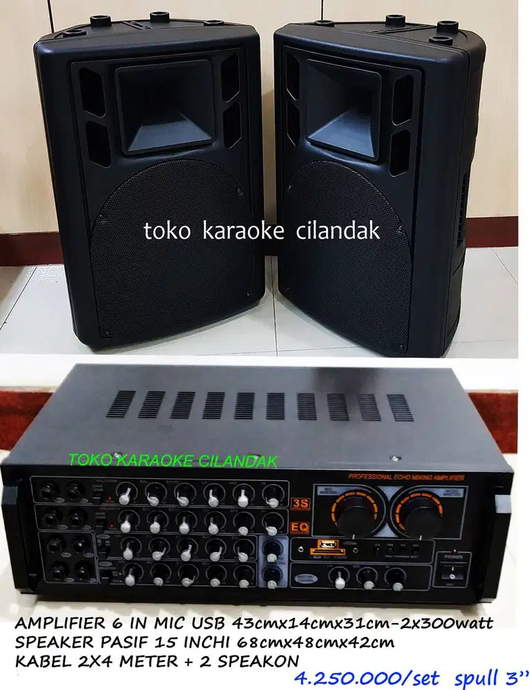 paket sound cocok buat cafe / warkop