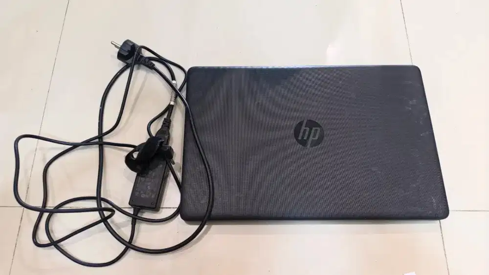 LAPTOP HP 15-db0005AU kondisi baterai bagus