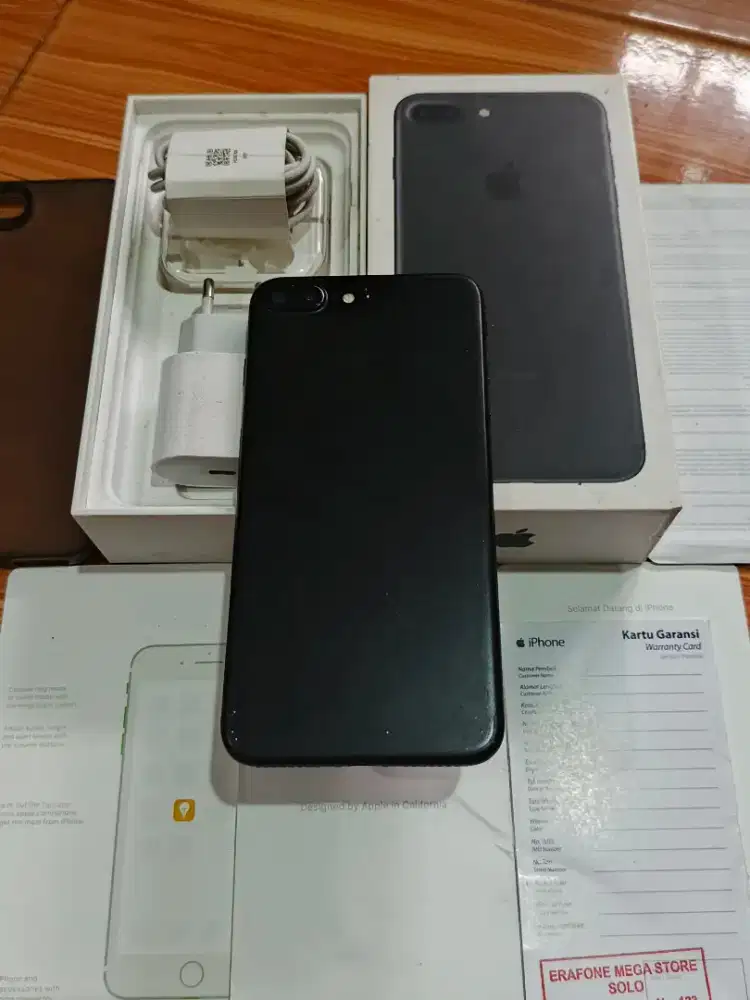 Iphone 7 plus 128 fullset ibox