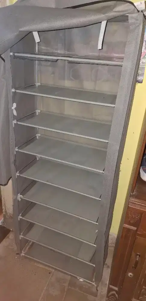 Rak sepatu susun 9 tingkat