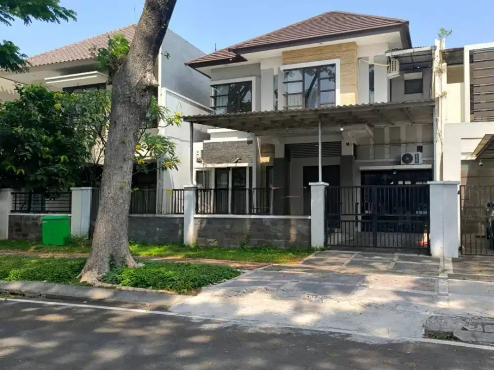Rumah Royal Residence Hadap Utara Luar Cluster , Row 3 Mobil Losss