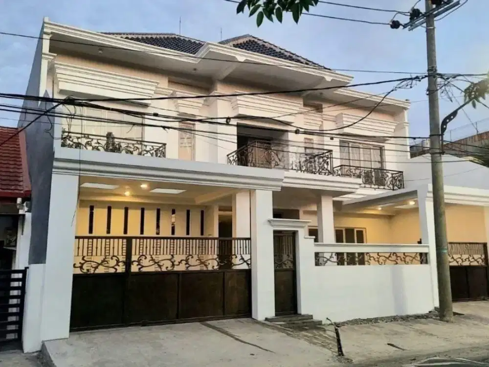 Rumah Baru Jemur Andayani Area Komersial Hadap Barat Row 3 Mobil